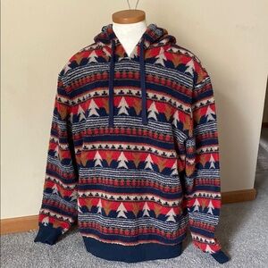 Jack & Jones Originals Tribal Fleece Hoodie Sweatshirt XXL